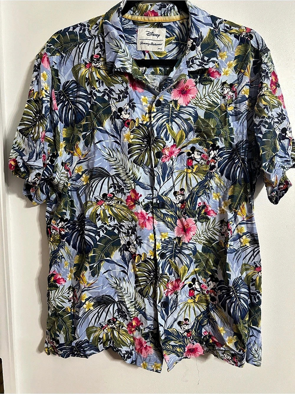 Tommy Bahama Disney x Tommy Bahama Mickey Mouse Tropical Silk Camp Shirt Disney